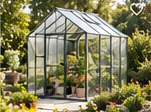 Szklarnia ogrodowa Compact 2,5 m²